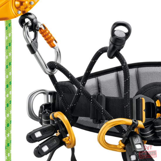 Petzl SEQUOIA® Zit Harnas voor Boomverzorging met dubbele touw aansluiting