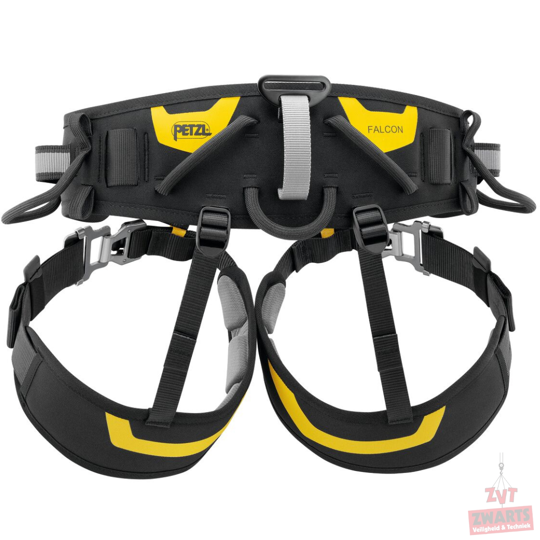 Petzl FALCON ASCENT Reddingsharnas Licht en comfortabel