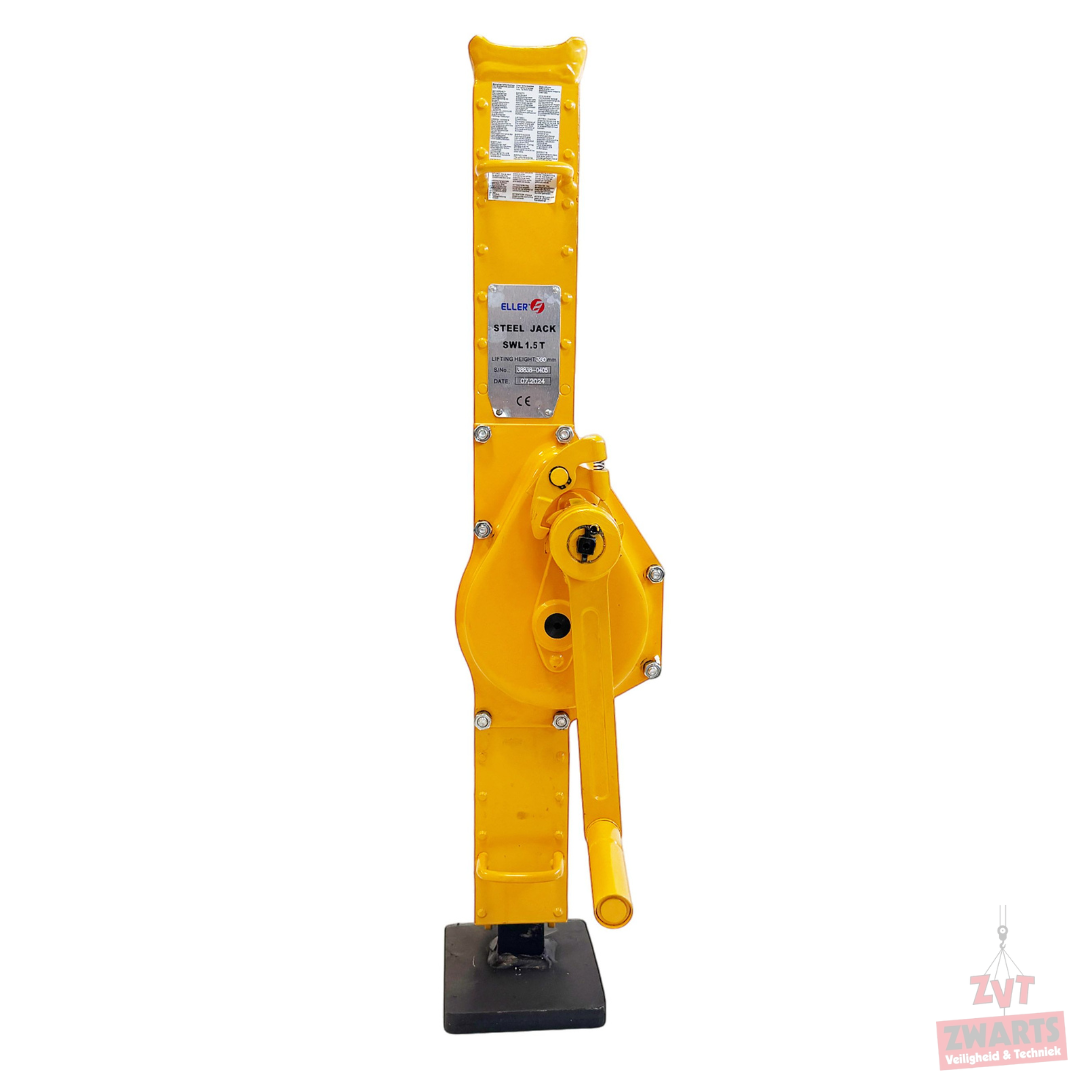 Dommekracht 1.5 ton HH 300mm; BH 600mm; st. slinger