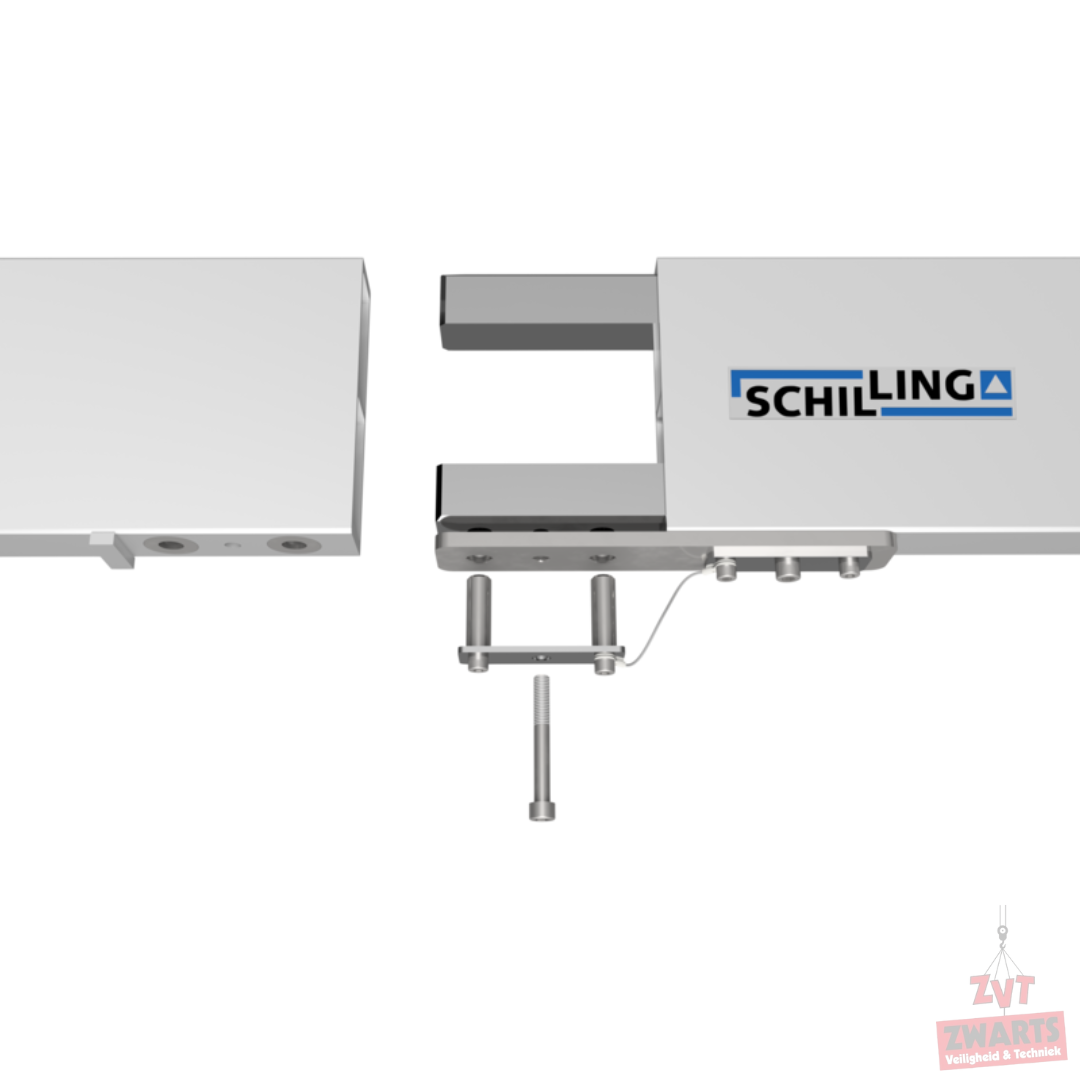 Schilling Aluminium portaalkraan enkele balk verrijbaar middel