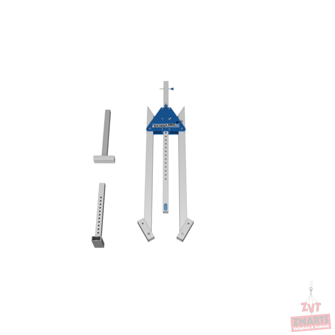 Schilling Aluminium portaalkraan enkele balk klein