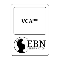 Zwart EBN VCA 2 ster certificering logo.