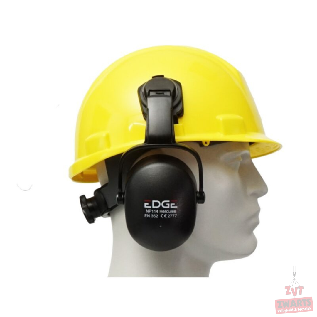 Edge Hercules gehoorkap voor op Edge helm SNR 30 dB