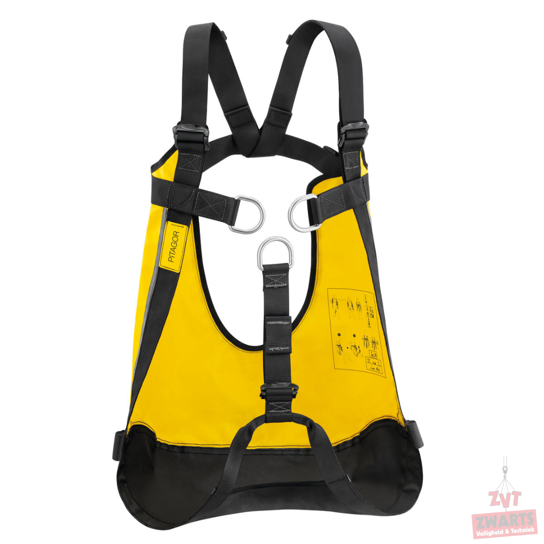 Petzl PITAGOR Evacuatie driehoek voor reddingsoperaties