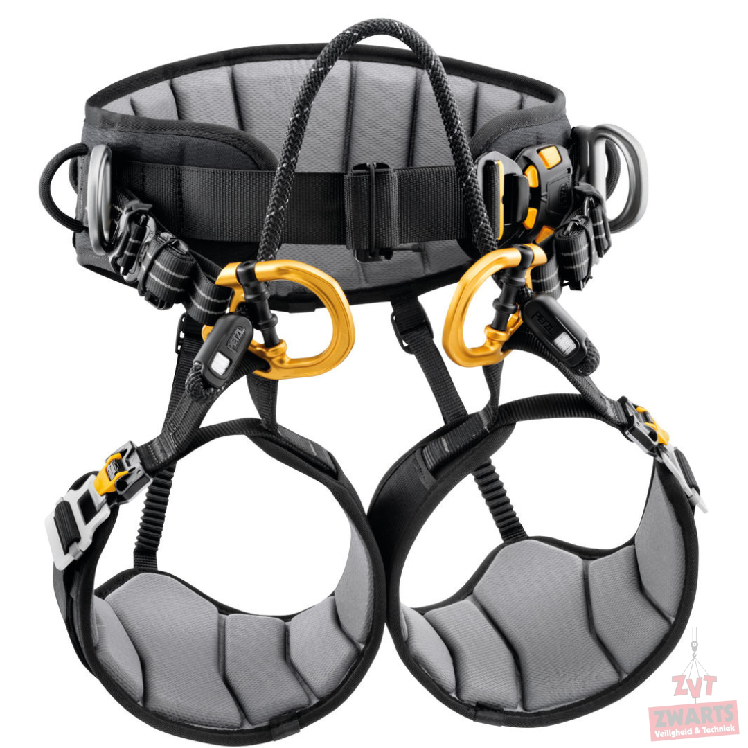 Petzl SEQUOIA® Zit Harnas voor Boomverzorging met dubbele touw aansluiting