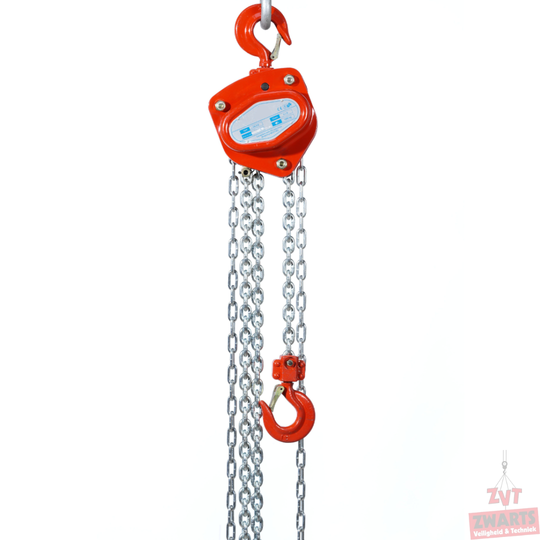 Lewis Handkettingtakel 5 Ton L-CB-S50 6 meter HH