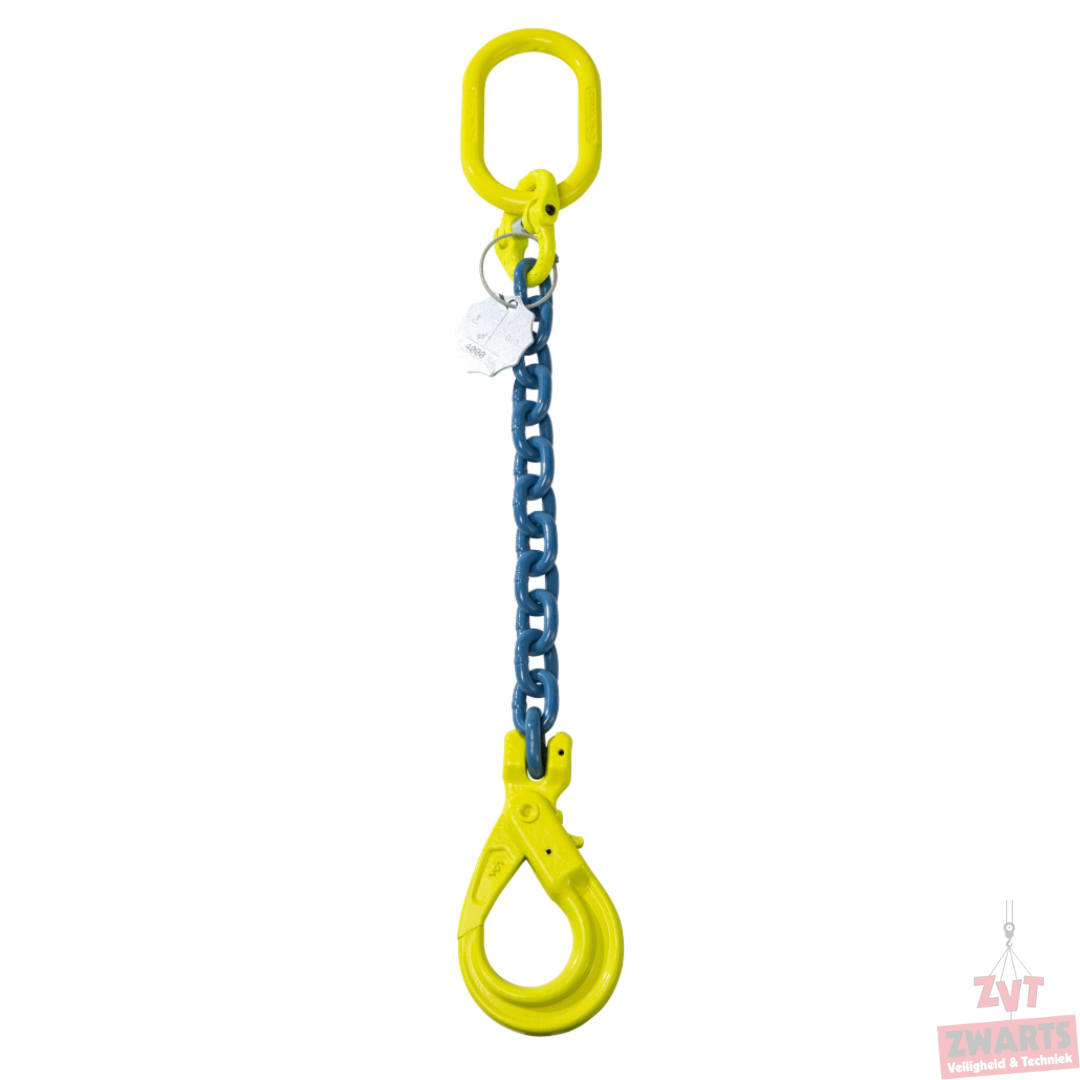 Ketting Leng met inkorthaak - 10mm - 4 Ton