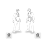 Petzl Absorbica-I enkele vallijn met energieabsorber (80 cm en 150 cm)