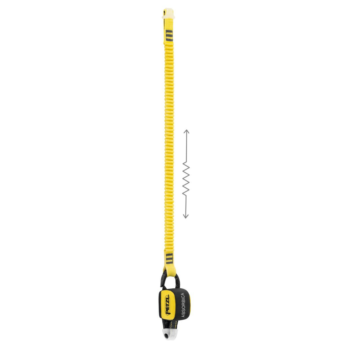 Petzl Absorbica-I enkele vallijn met energieabsorber (80 cm en 150 cm)