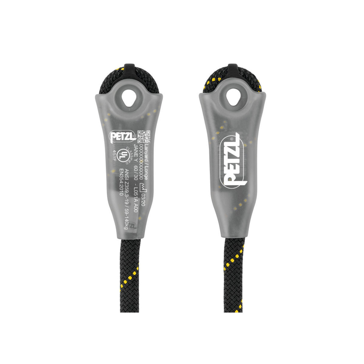 Petzl Jane-Y dubbele leeflijn voor valbeveiliging