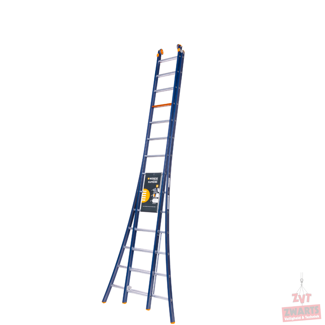 Supreme brede opsteekladder