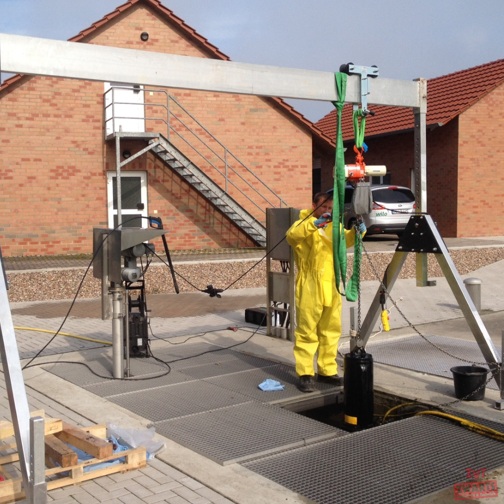 Aluminium portaalkraan 1500 kg