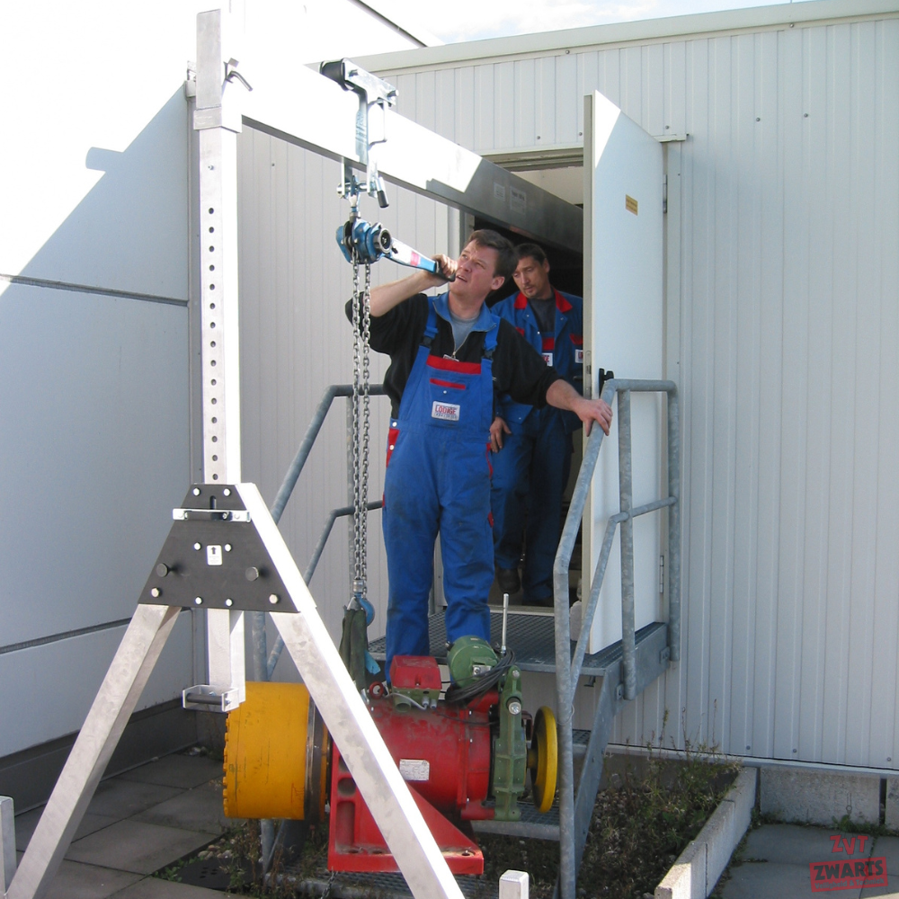 Aluminium portaalkraan 1500 kg