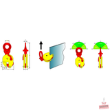 Universele Platenklem Heavy Duty – Verticaal Hijsen van Staalplaten